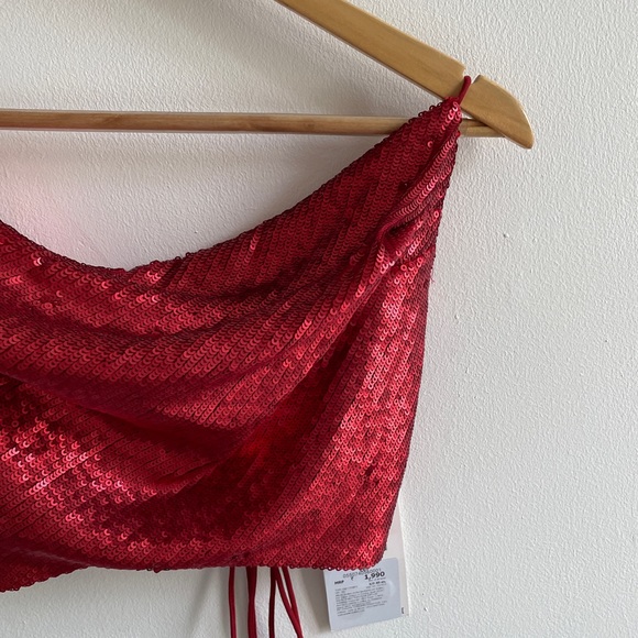 ZARA RED TOP - Picture 5 of 10